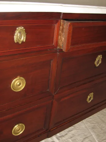 LOUIS XVI ZEITKASTEN DER SCHUBLADEN