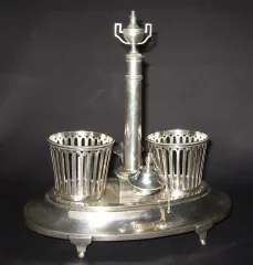 Huilier vinaigrier époque Louis XVI