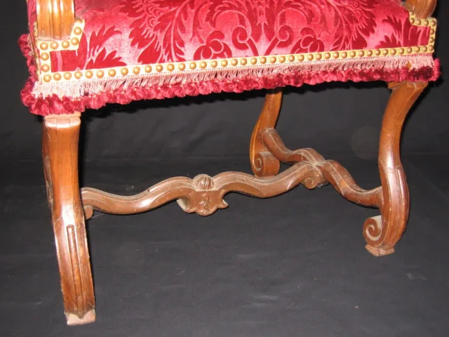 Paar LOUIS XIV PERIODE SESSEL