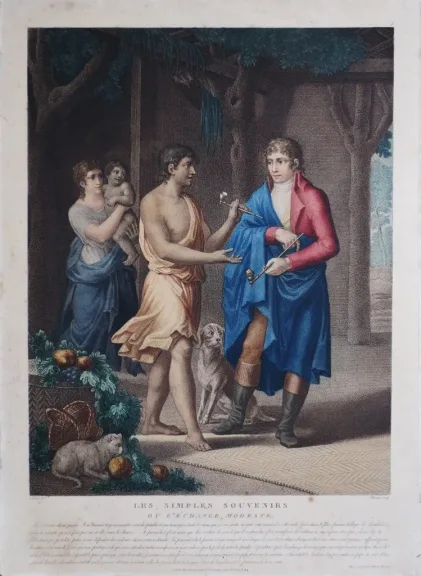 COPPIA DI AQUATINTS