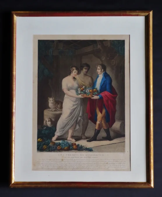 PAIR OF AQUATINTS