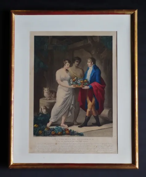 COPPIA DI AQUATINTS