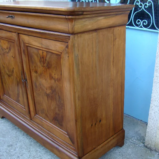 Buffet haut Louis Philippe, buffet d'appui ou trois quarts