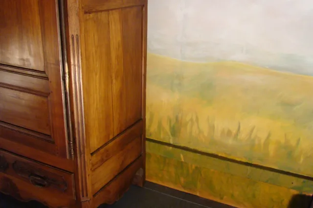 Bonnetière bassette Louis XV en merisier