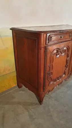 Buffet bas Louis XV en chêne