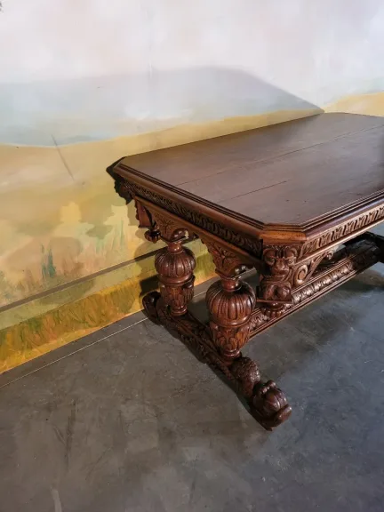 EICHE SCHREIBTISCH