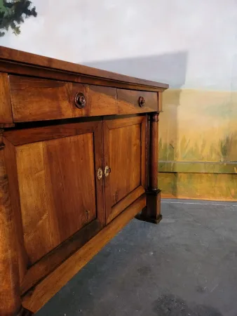 Buffet époque Empire en noyer