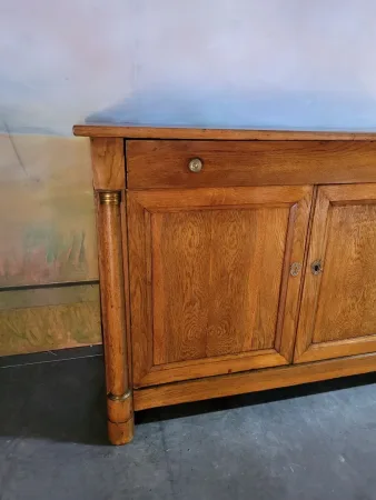 Buffet empire en chêne