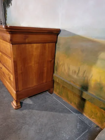 Petite commode époque Louis Philippe en merisier