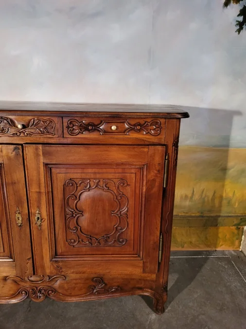 Buffet Art déco en noyer