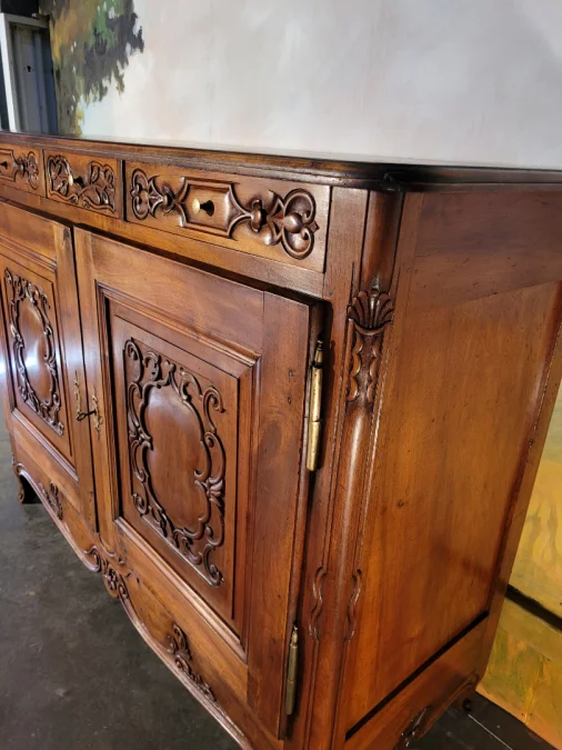 Buffet Art déco en noyer