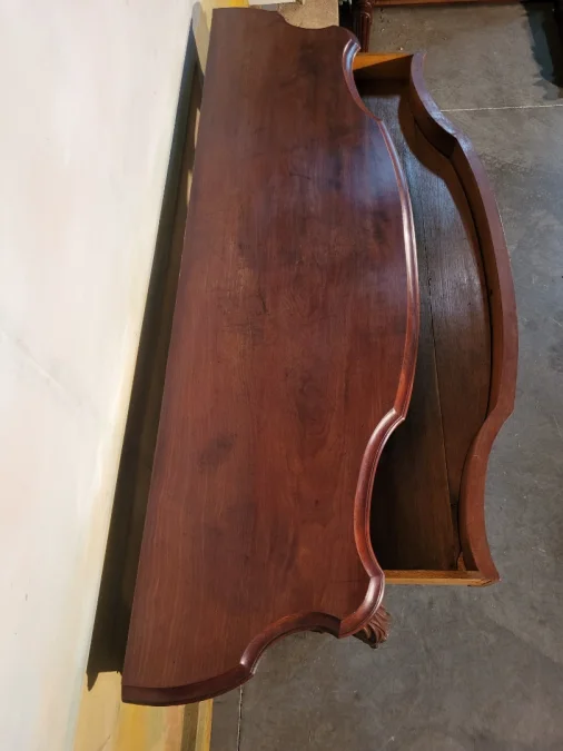Grande console époque Napoléon III acajou