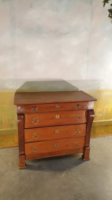 FRENCH RESTAURATION PERIOD  CHEST OF DRAWERS