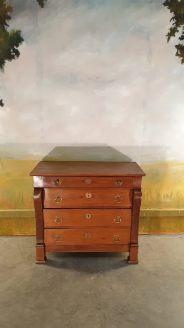FRENCH RESTAURATION PERIOD  CHEST OF DRAWERS