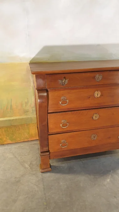 FRENCH RESTAURATION PERIOD  CHEST OF DRAWERS