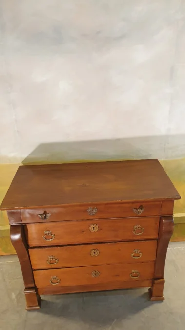 FRENCH RESTAURATION PERIOD  CHEST OF DRAWERS