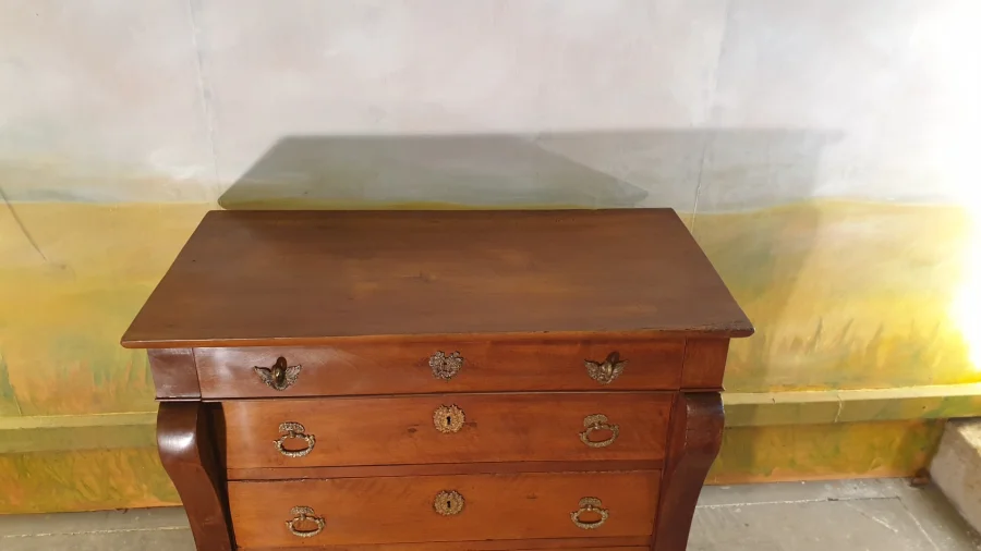 FRENCH RESTAURATION PERIOD  CHEST OF DRAWERS