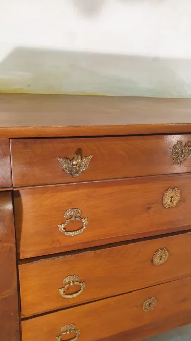 FRENCH RESTAURATION PERIOD  CHEST OF DRAWERS