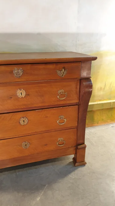 FRENCH RESTAURATION PERIOD  CHEST OF DRAWERS