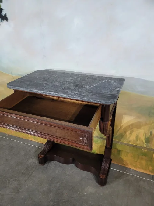 Console en acajou époque Restauration