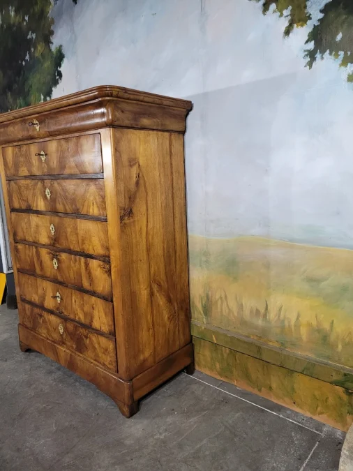 semainier, grande commode époque Louis Philippe