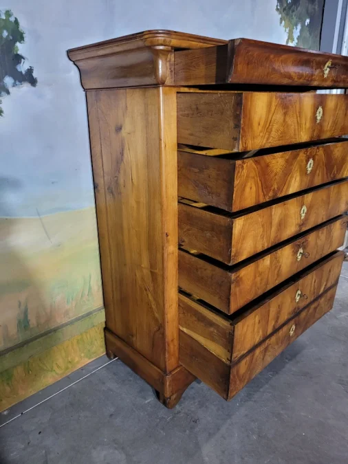 semainier, grande commode époque Louis Philippe