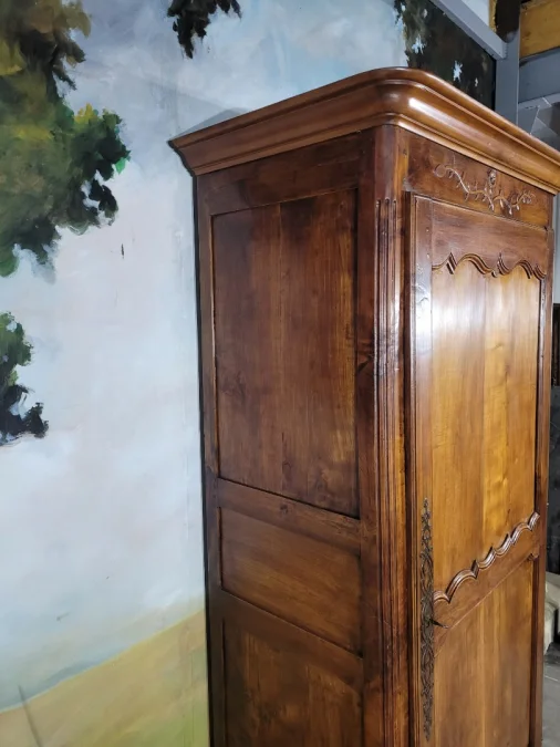 Bonnetière Louis Xv en merisier
