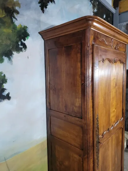 Bonnetière Louis Xv en merisier