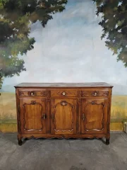 Enfilade époque Louis XV en merisier