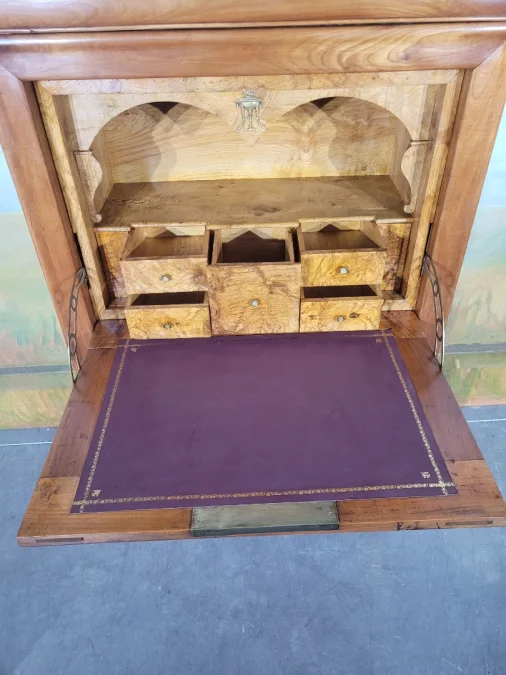 Secrétaire Louis Philippe en merisier
