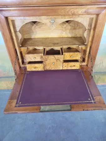 Secrétaire Louis Philippe en merisier