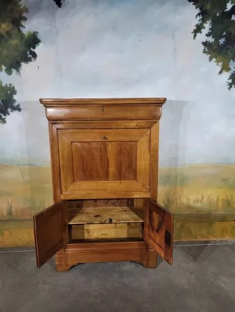 Secrétaire Louis Philippe en merisier