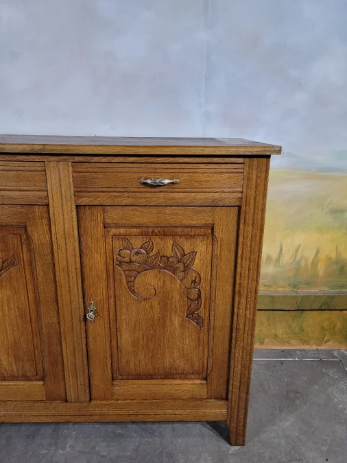 Enfilade art déco en chêne