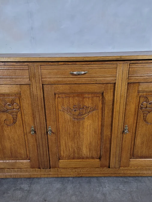 Enfilade art déco en chêne
