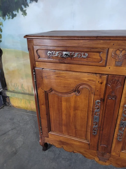 Buffet d'appui en merisier