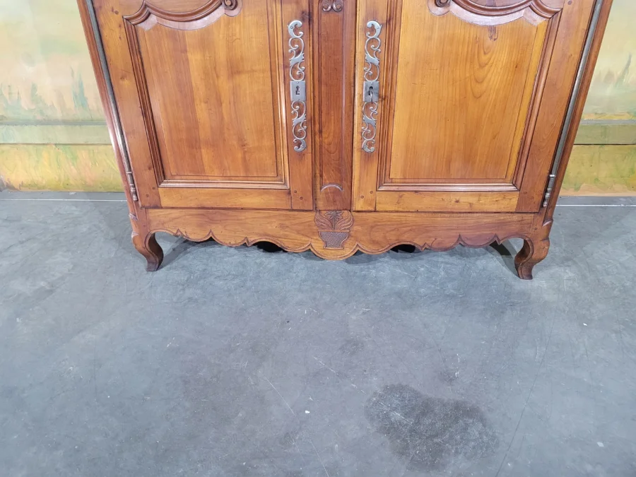 Buffet d'appui en merisier