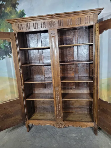 EICHEN-BÜCHERREGAL