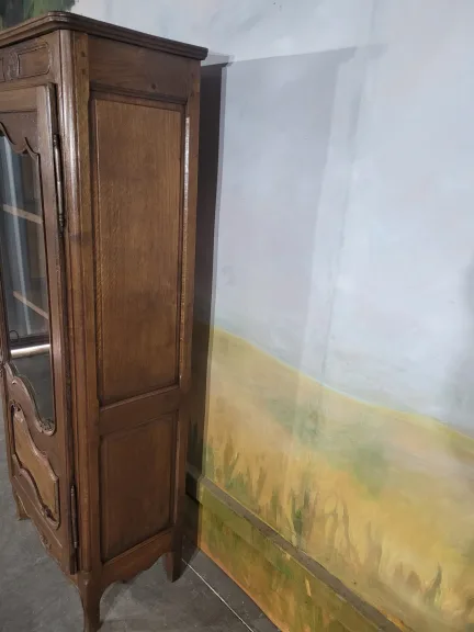 Vetrina in rovere ad una porta — Ottimo stato