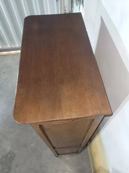 Vetrina in rovere ad una porta — Ottimo stato