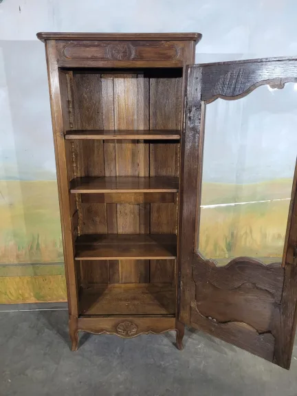 Vetrina in rovere ad una porta — Ottimo stato
