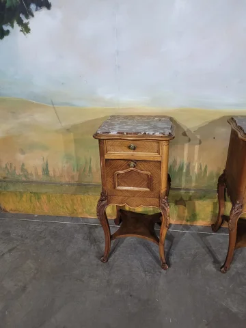 Pair of Louis XV Style Bedside Tables — Very good condition