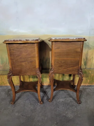 Pair of Louis XV Style Bedside Tables — Very good condition
