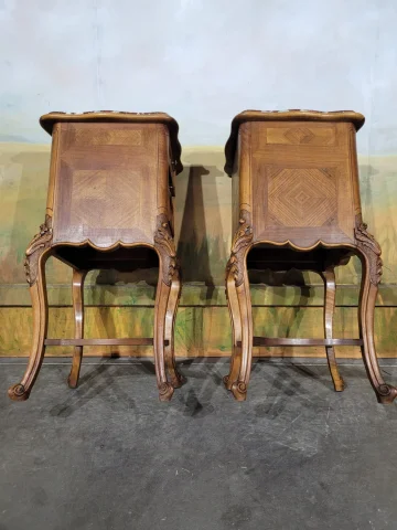 Pair of Louis XV Style Bedside Tables — Very good condition
