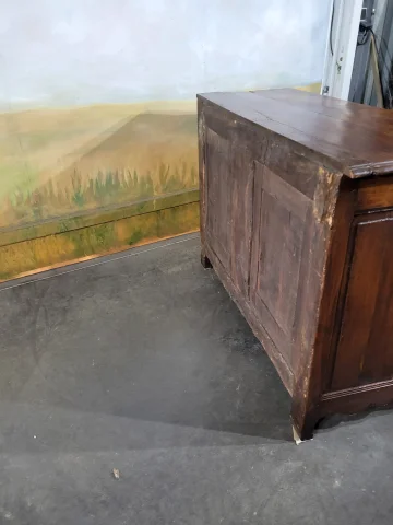 Buffet bas Louis-XV-Anrichte aus Nussbaum — Sehr guter Zustand
