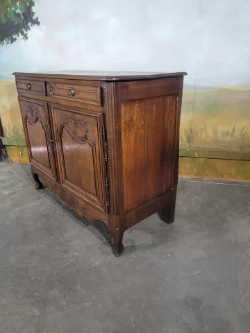 Laag eiken dressoir — Zeer goede staat