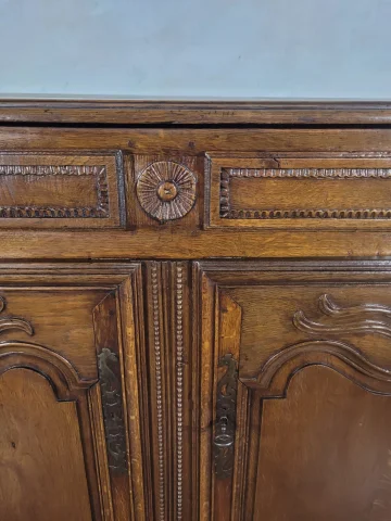Laag eiken dressoir — Zeer goede staat