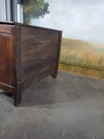 Laag eiken dressoir — Zeer goede staat