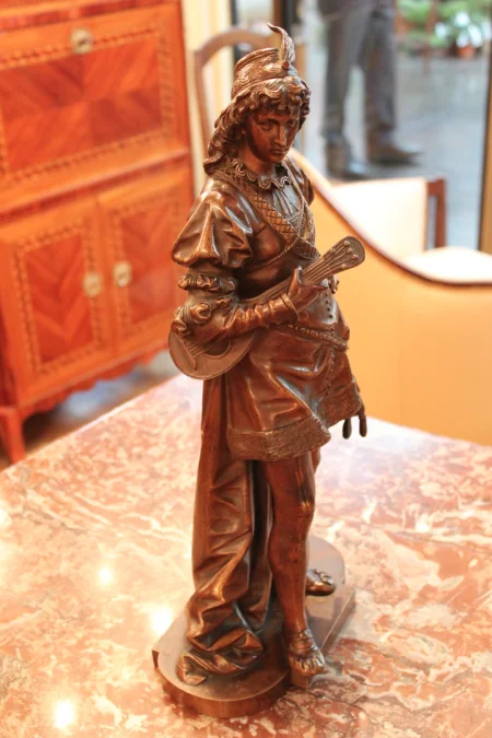 BRONZE FIGURE BY BOURET
