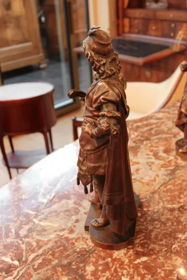 BRONZE-ABBILDUNG VON BOURET