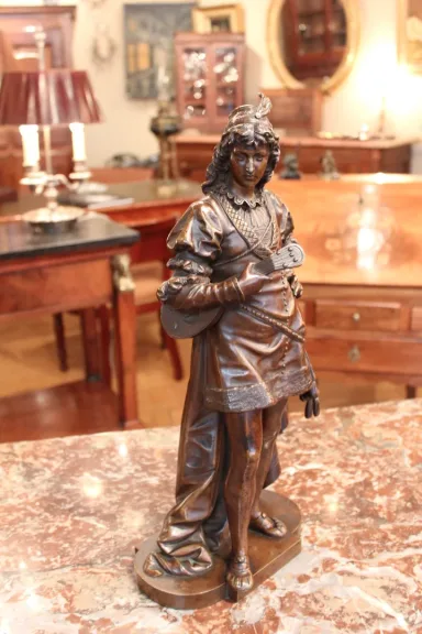 BRONZE-ABBILDUNG VON BOURET